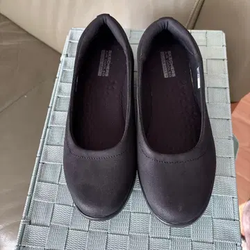 SKECHERS 플랫슈즈 블랙 가볍고 쾌적한 착용감 빅 사이즈