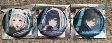 학원 아이돌 마스터 캔뱃지 3캐릭터 세트