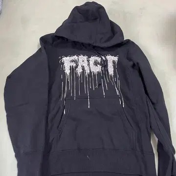 1회만 착용 FACT 후드티 S 사이즈 밴딩