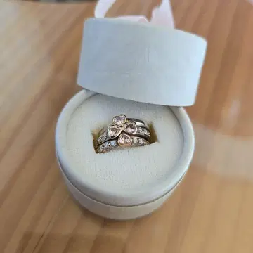 폴리폴리 삼연 클로버 반지