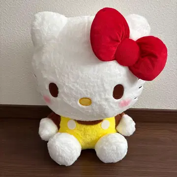 헬로키티 푸딩 카라 봉제 인형 GJ