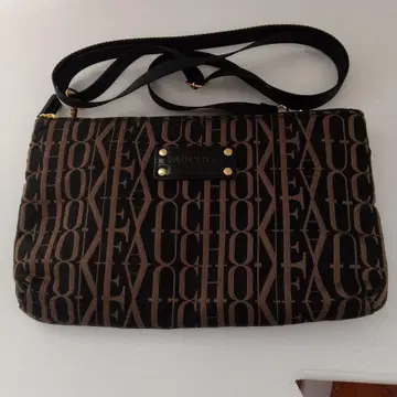 FAUCHON 자카드 직물 경량 숄더백