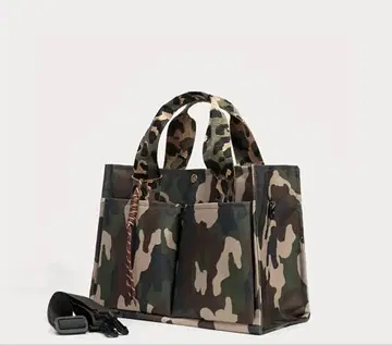 카모플라쥬 토트백