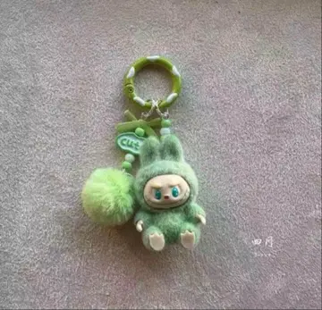 초인기 미니 Labubu 키링 (그린) 라부부 Labubu 키링