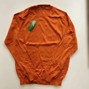 베네통 코튼 스웨터 미사용