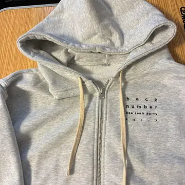 back number 후드티 L 사이즈 그레이
