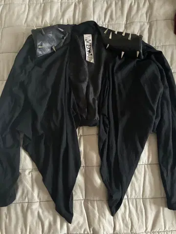 해외 브랜드 리얼 가죽 천연 가죽 가디건