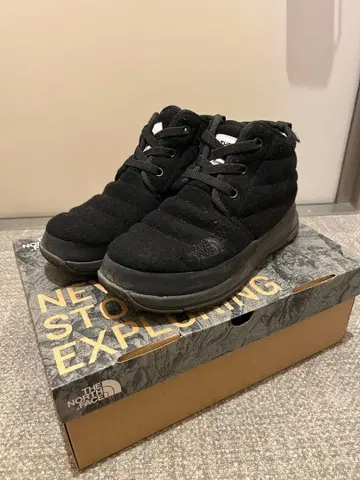 THE NORTH FACE 블랙 스니커즈 US6.5
