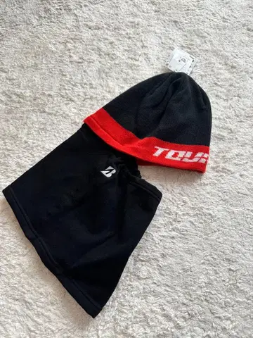 TOUR B 넥워머 블랙 프리 사이즈