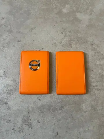 VOLVO 정품 키 포브 쉘 오렌지