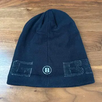 미사용 새상품 BRIEFING 네이비 비니 니트 모자