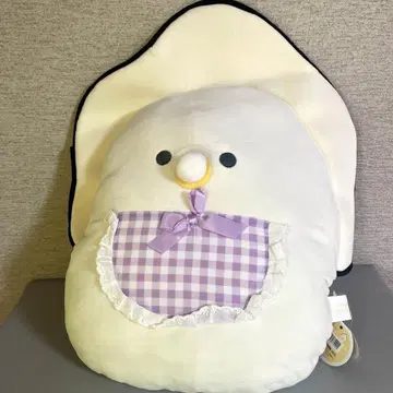 동글동글 눈망울의 생굴 스타일 포근포근 빅 보라색