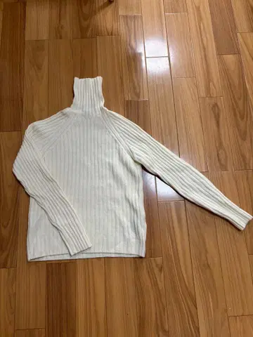 Drumohr 아이보리 리브 스웨터