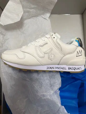 JEAN-MICHEL BASQUIAT 화이트 스니커즈