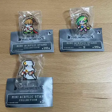 FINALFANTASY PIXELREMASTER 미니 아크릴 스탠드 세트