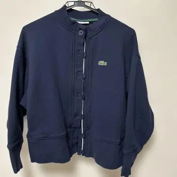 LACOSTE 네이비 가디건 사이즈 34