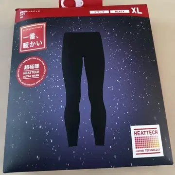 [ 미사용 새상품 ] 히트텍 울트라 웜 레깅스 XL 블랙