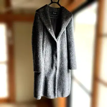 COMME CA DU MODE 그레이 롱 코트