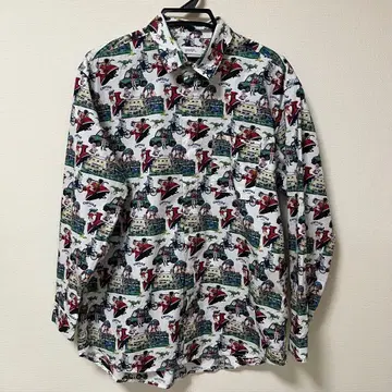 그라니프 CAPSULE CORP 루즈핏 드래곤볼 긴팔 셔츠