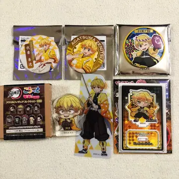 귀멸의 칼날 아가츠마 젠이츠 굿즈 세트 무한성편 세븐일레븐 이온