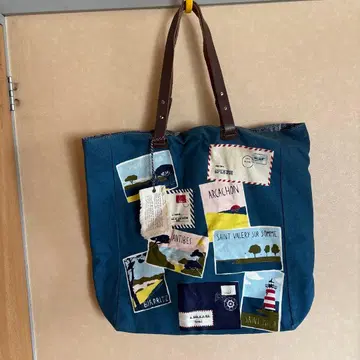 iNOU iTOOSH 풍경 자수 토트백