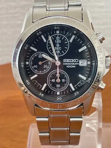 SEIKO 손목시계 SND367PC 7T92-0DW0 크로노그래프