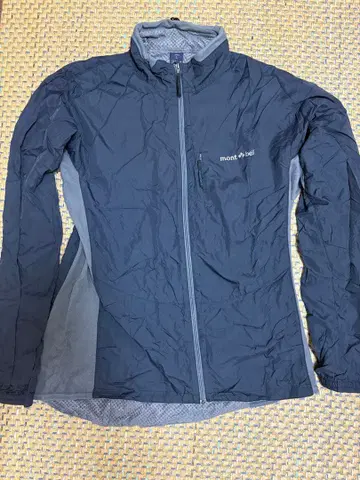 mont-bell 네이비 나일론 자켓 소프트쉘 남성용 L