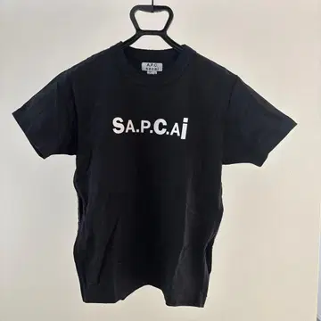 A.P.C. sacai 블랙 T셔츠 XS