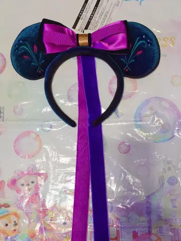 디즈니씨 판타지 스프링스 엘사 머리띠 택 포함 새상품