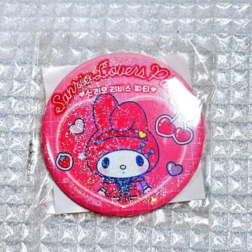 산리오 캔뱃지 마이멜로디 한국