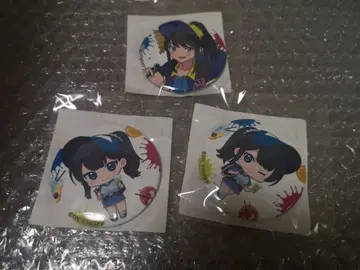 그리드맨 유니버스 드링크 걸 복권 캔뱃지 타카라다 릿카