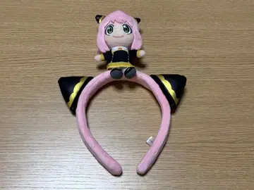 아냐 봉제 인형 포함 머리띠