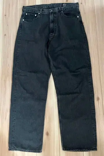 orSlow / 101 DAD'S FIT DENIM PANTS BLACK