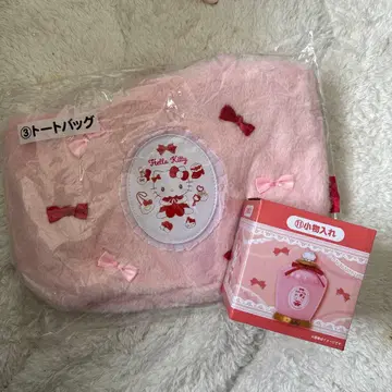 헬로키티 1번 복권 토트백 소품함