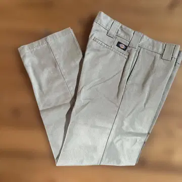 Dickies 슬림 스트레이트 팬츠 베이지