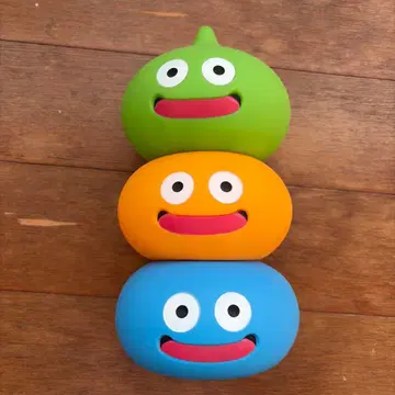 슬라임 피규어 세트 (그린 오렌지 파랑)