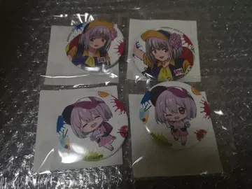 그리드맨 유니버스 드링크 걸 복권 캔뱃지 신조 아카네