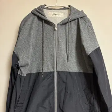 슈퍼 하카 HAKKA 후드 부착 집업 롱 코트