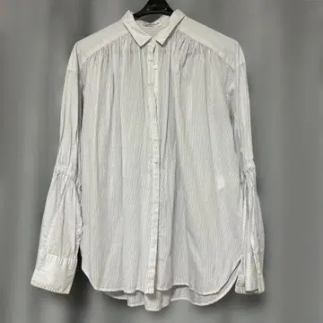 BARNYARDSTORM 와이드 실루엣 스트라이프 긴팔 셔츠 Free