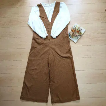 [새상품급] 스튜디오 클립 브라운 살로펫 2way F 사이즈 루즈핏