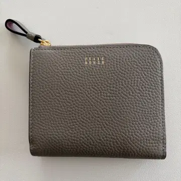 펠레보르사 접이식 지갑 미니 지갑 천연 가죽