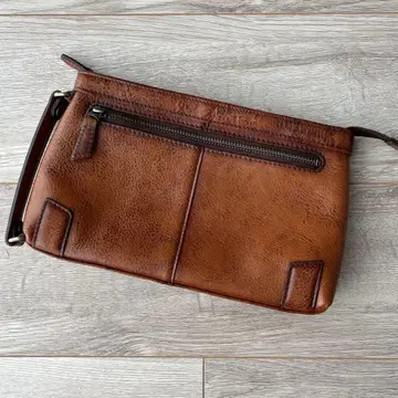 [ 컨디션 최상 ] 로옴 프레세 세컨드 백 클러치백 가죽 소가죽