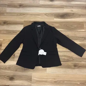 GLACIER 블랙 테일러드 자켓