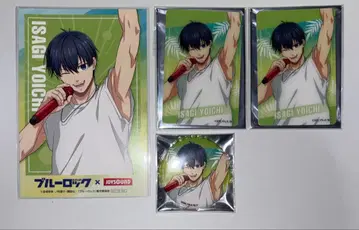 블루 록 JOYSOUND 이사기 엽서, 클리어 카드, 캔뱃지