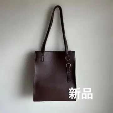 미사용 새상품급 A4 사이즈 인조 가죽 토트백