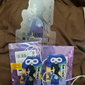 귀멸의 칼날 니지겐노모리 부적 이쿠로 오바나이 코스터