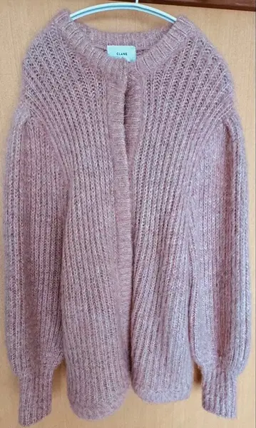 CLANE 모헤어 샤기 가디건 22aw