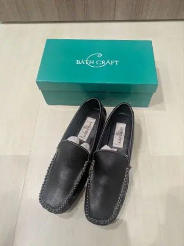 [ 새상품 ] 바스크라프트 블랙 모카신 로퍼