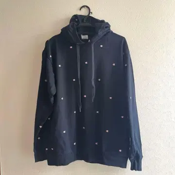 Champion 네이비 후드티 L 사이즈