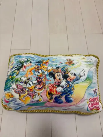 미키 35주년 기념 쿠션